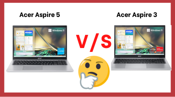 Acer aspire 5 V/S Acer aspire 3