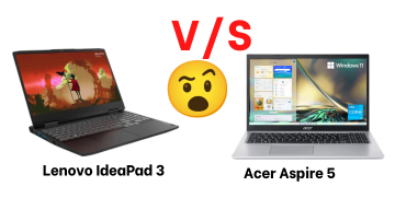 Acer Aspire 5 vs Lenovo IdeaPad Gaming 3