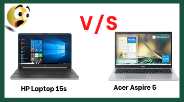 Acer Aspire 5 vs hp 15s