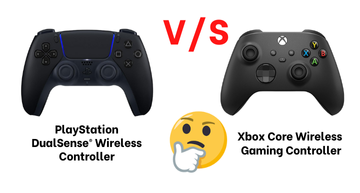 PlayStation DualSense vs Xbox Core Wireless