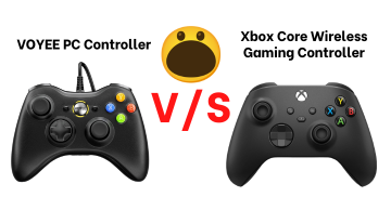 Xbox Core Wireless vs VOYEE PC Controller