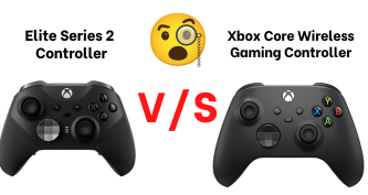 Xbox Elite Series 2 Controller vs Xbox Core Wireless